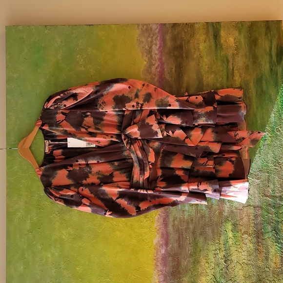 Ulla Johnson Semira Mini Dress Size 8 in Rosewood - Picture 2 of 12